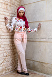 Sweet High Waist Pants with Bow Tie (6 colors) - E-Modesta